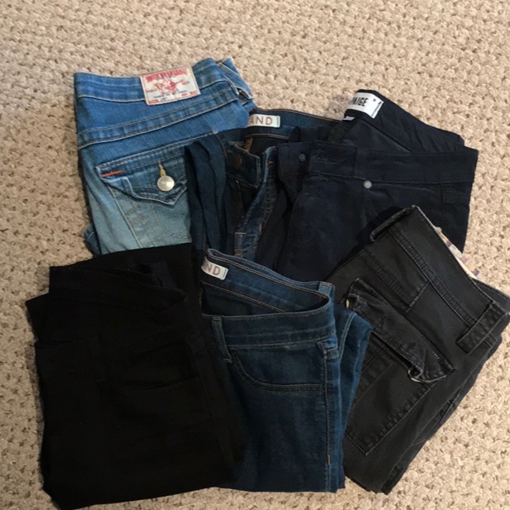 Size 26 designer jeans bundle!